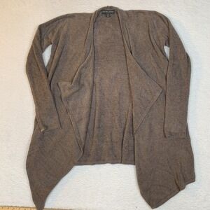Barefoot Dreams Bamboo Chic Lite Duster Cardigan Womens S/M Cozy Leisure (STAIN)